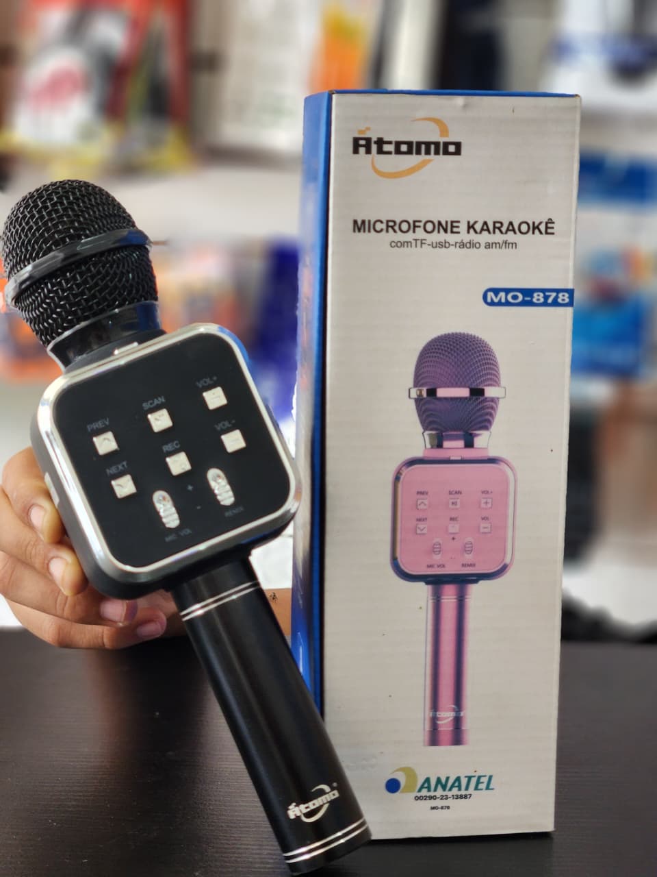 Microfone Karaoke